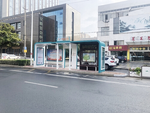 公交站臺_站臺候車亭_公交候車亭