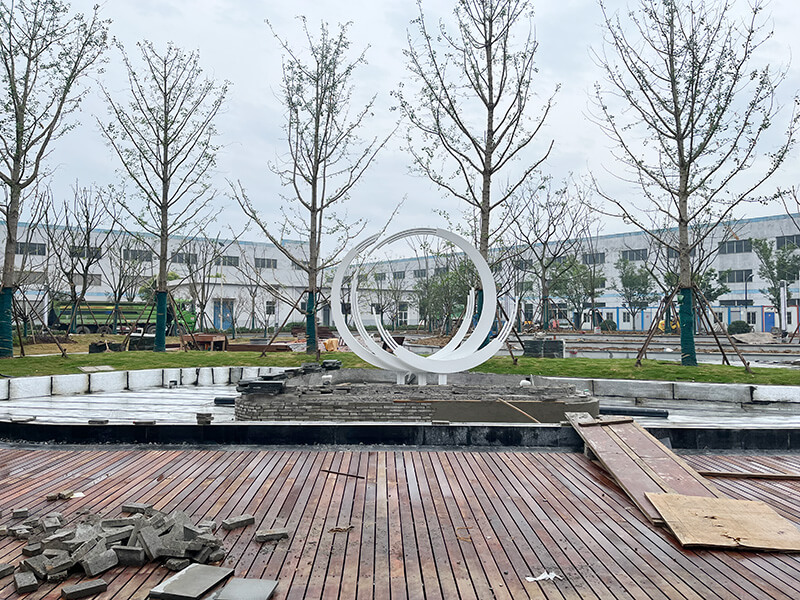 東南大學溧陽研究院雕塑展示