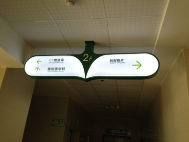 醫(yī)院指示吊牌