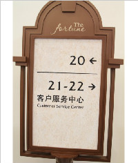 ZS-06客服中心指示立牌樣品展示_指示立牌_立牌