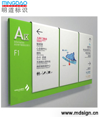 樓層索引牌_貼墻式指示牌_醫(yī)院標識牌