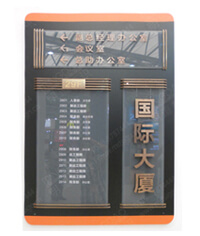 企業導視牌_部門導視牌